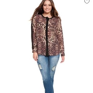 Spot on Animal Print blouse